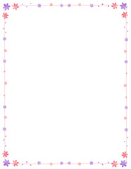 Floral frame. Doodle flower border. Leaf frame. Spring frame. Summer borders. Hand drawn borders clipart. png. Educational borders and frames. Teacher school border design. 