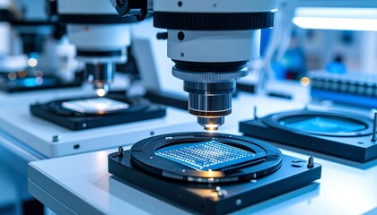 High-tech microchip inspection