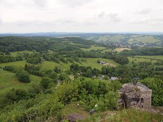 Hrad Tolštejn - Tolštejn Castle (Jiřetín pod Jedlovou, Děčín District, Ústí nad Labem...