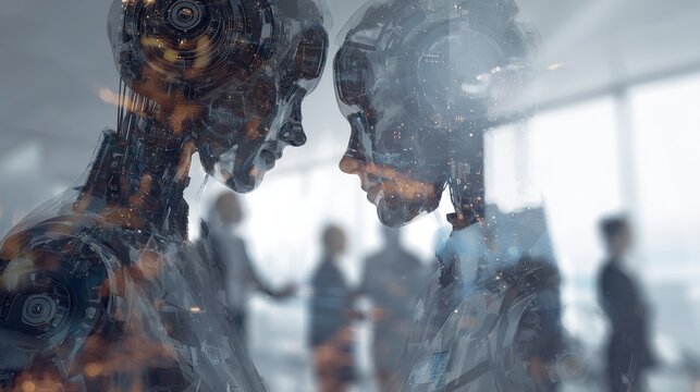 Holographic AI Partner, Agentic Autonomy Meet Human Teamwork in Business. The AI Coworker Revolution, Holographic Agents for Autonomous Collaboration.