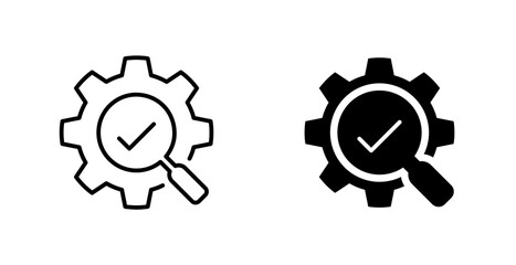 Job search icon. Job posting symbol