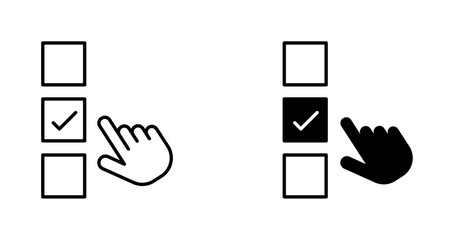 Selecting and choosing icon © SANALRENK