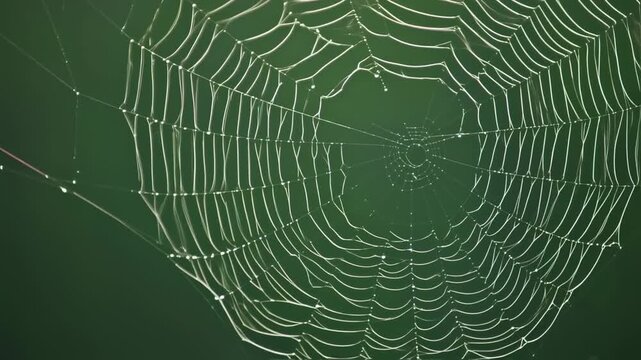 Muted green background