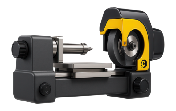 External grinding machine with a modular design allowing quick setup changes for flexible production in a job shop