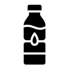 Water Bottle Vector Style Icon