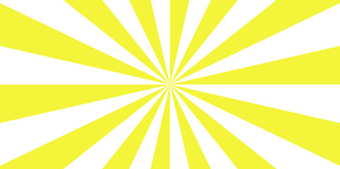Spiral radial striped backdrop design. Retro abstract explosion white and yellow vintage ray sunrise star sunbeam texture. Abstract rays retro starburst background. Yellow sunburst twist pattern