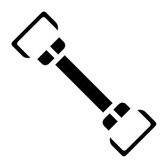 Resistance Band Vector Style Icon
