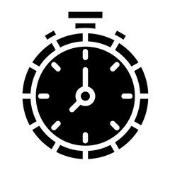 Stopwatch Vector Style Icon