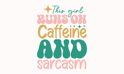 Obraz premium Retro Sarcasm Designs