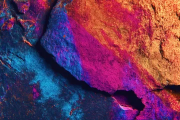 colorful wood and stone texture background © ArenaPics
