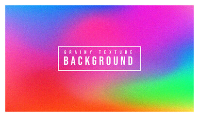 Vibrant Rainbow Color Gradient with Grainy Texture