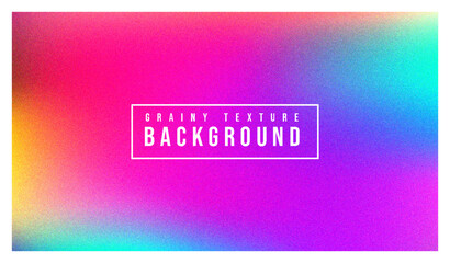 Electric Neon Gradient with Grainy Texture