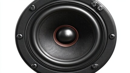 speaker isolated on white background