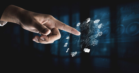 AI assistant with LLM, big data, machine learning, and generative AI powers prompt engineering and...
