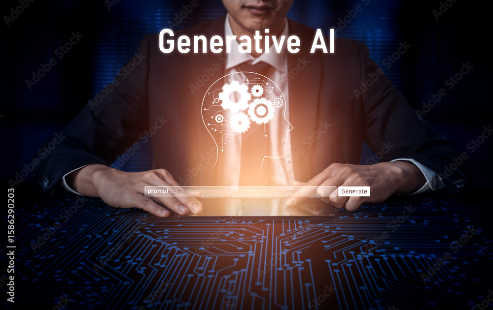 Poster ai assistant with llm, big data, machine learning, and generative ai powers prompt engineering and s