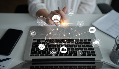 Cloud computing enables cloud, service, and network integration for digital transformation, data...