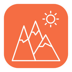 Mountains Icon