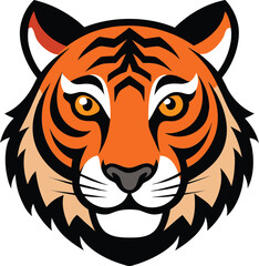 Obraz premium Fierce Tiger Face
