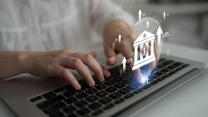 Digital banking innovation integrates finance and technology to enhance online banking, mobile...