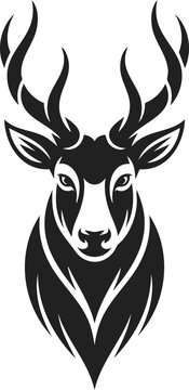 Indrik beast, mythical creature with majestic antlers, intricate details showcasing strength and power, perfect for artistic projects and designs