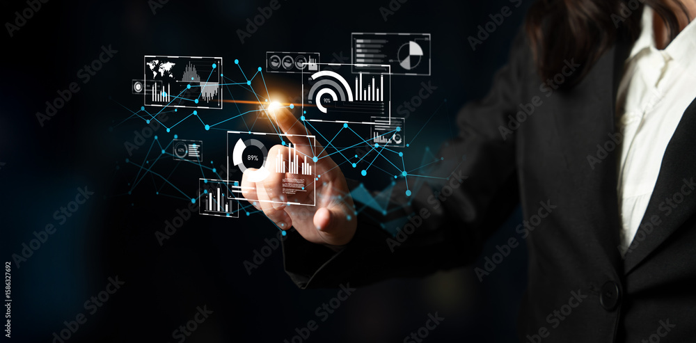 Poster big data and analytics support real-time insights, predictive modeling, and data-driven decisions fo