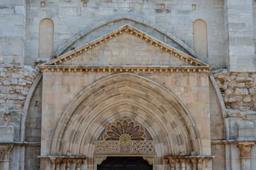 Priverno, Latina, Italy. Cistercian Abbey of Fossanova.