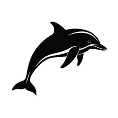 Naklejka premium dolphin vector illustration