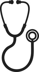 Stethoscope, medical instrument, healthcare tool, acoustic device for doctors and nurses, sound amplifier for auscultation