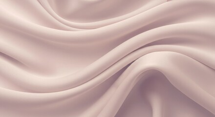 Close-up view of soft, flowing, light mauve-colored fabric.