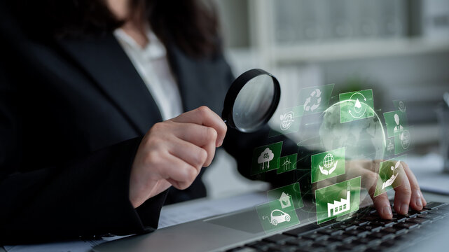 Sustainable business uses eco-innovation, climate action, and long-term strategies to meet environmental goals and promote corporate responsibility. Latch