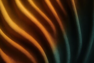 Obraz premium Light Falling on Gradient Fabric | Shadows and Texture Detail