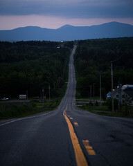 road to the mountains