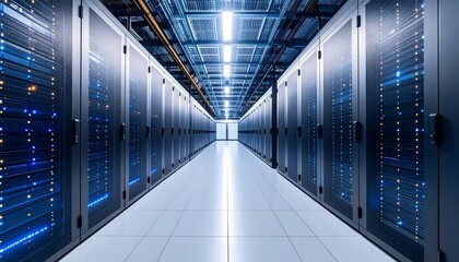 Server room interior, illuminated (1)
