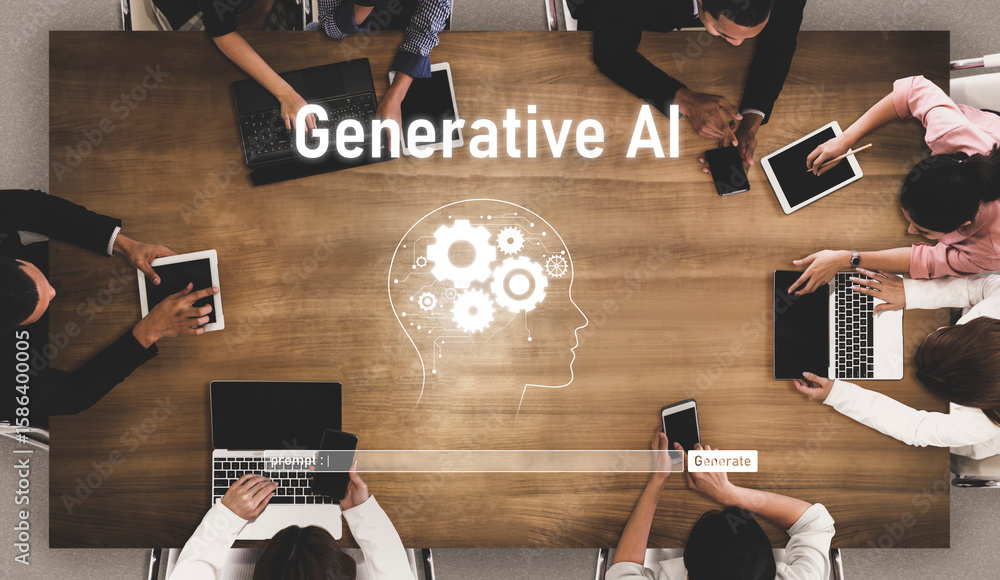 Poster ai assistant with llm, big data, machine learning, and generative ai powers prompt engineering and s