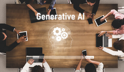 AI assistant with LLM, big data, machine learning, and generative AI powers prompt engineering and...
