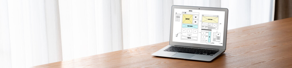Website design software provide modish template for online retail business and e-commerce