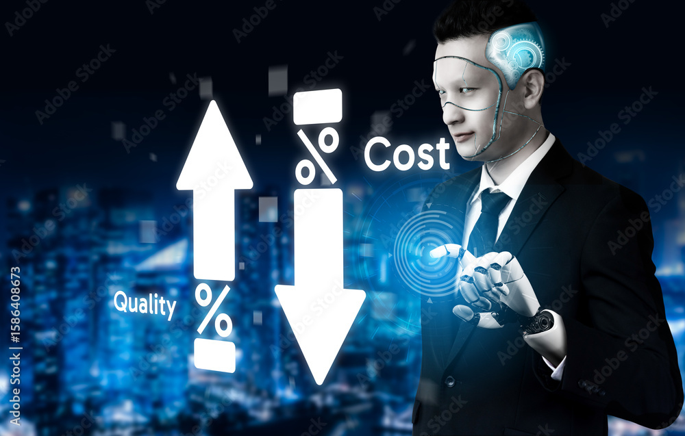 Aufkleber ai artificial intelligence drives cost-saving initiatives via process automation, virtual resource t