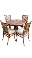 Delicate pink Japanese anemone flowers blooming in a white pot on white background