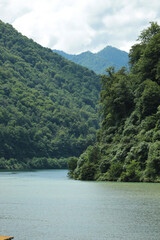 mountain lake in the mountains