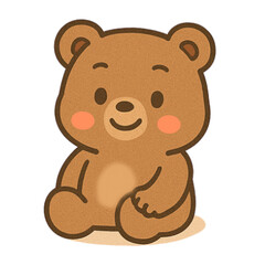 Obraz premium teddy bear cartoon