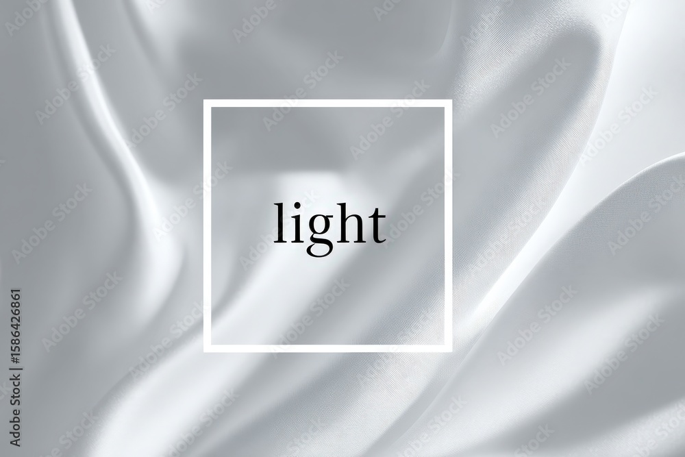 Aufkleber minimalist design with translucent square and 