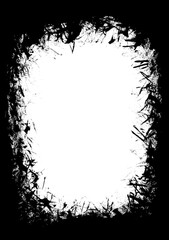 Grunge Rahmen, Distressed, Vintage, PNG transparent