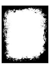 Grunge Rahmen, Distressed, Vintage, PNG transparent