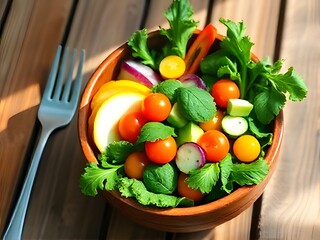 Fresh & Vibrant Summer Salad