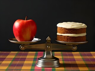 Decision Time: Apple Versus Cake