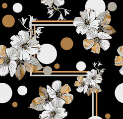 Floral Design pattern Seamless pattern Paisley  pattern digital design textile print 