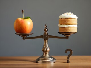 Decision Time: Apple Versus Cake