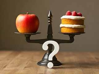 Decision Time: Apple Versus Cake