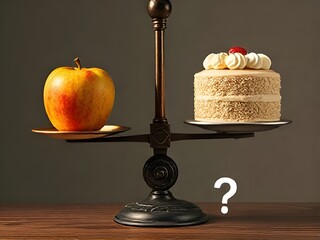 Decision Time: Apple Versus Cake