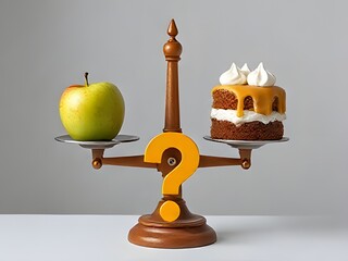 Decision Time: Apple Versus Cake